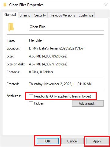 Is your folder locked read only keeps popping up message stuck? Here's how you can finally remove it.