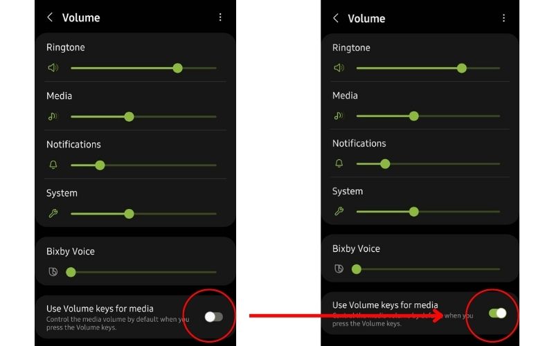 Best way to android disable volume buttons here