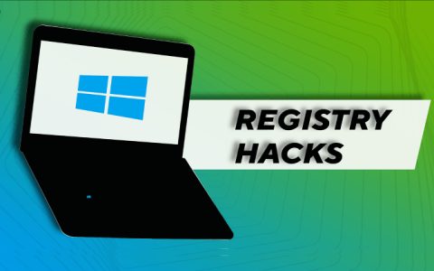 Easy registry hacks: Boost your Windows performance!