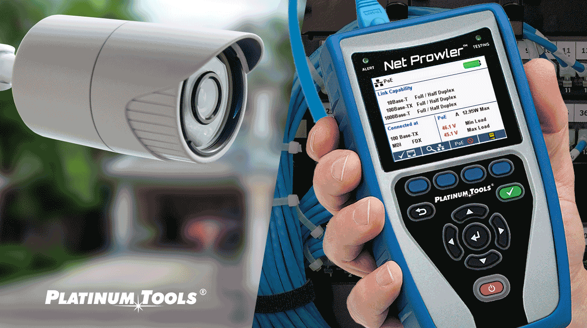Using an ip camera tester with poe (How to easily test and power your IP cameras)
