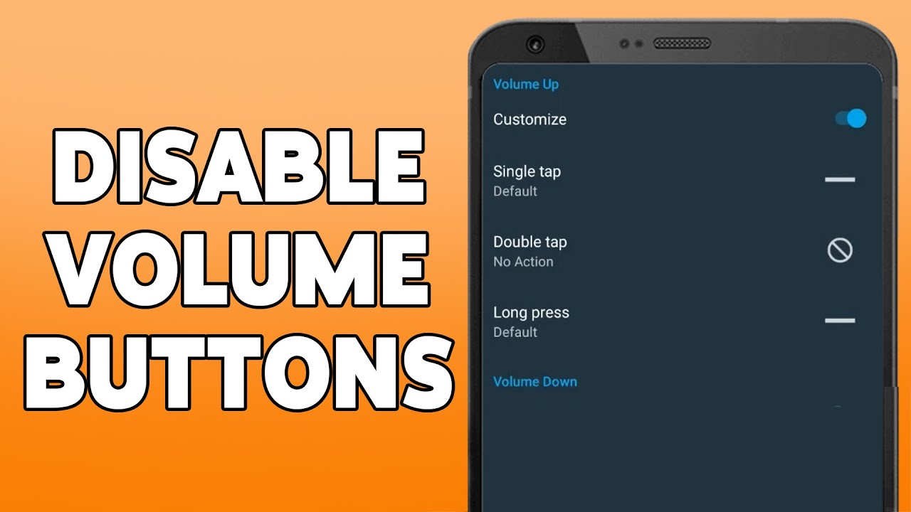 Best way to android disable volume buttons here