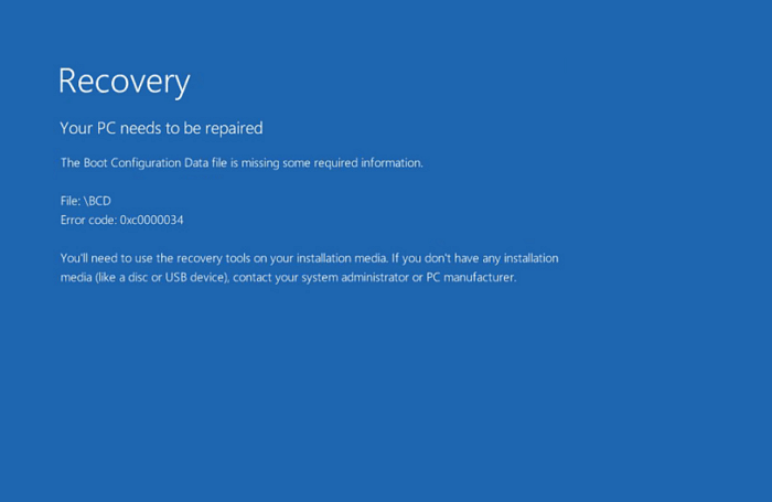 Getting unable to update boot configuration data error? Follow this simple step-by-step guide.