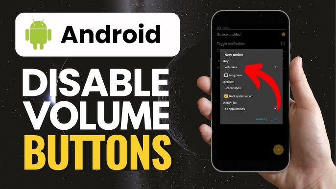 Best way to android disable volume buttons here
